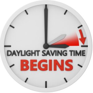 Daylight saving begins