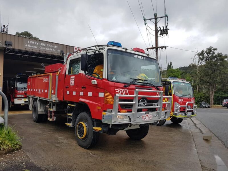 Upwey CFA Fire Trucks 2019