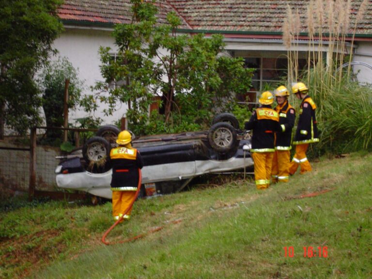 Motor vehicle accident 2005