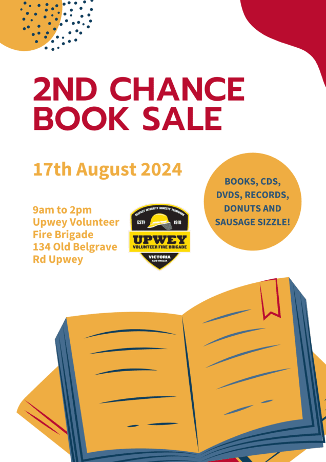 Second Chance Book Sale 2024