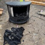 Heater fire 1