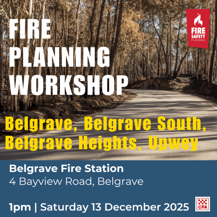 Bushfire Planning Workshop 2025