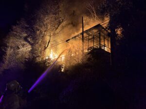 House Fire Ropley Grange Upwey